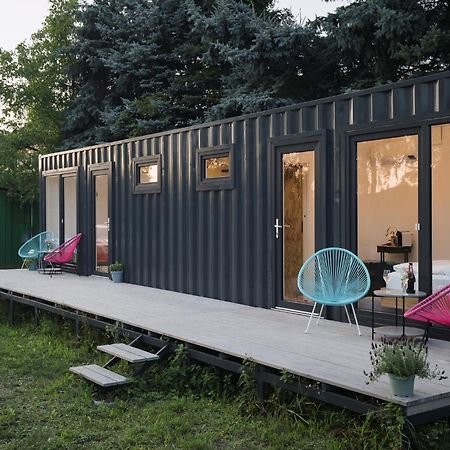 Container Lägenhet Decin Exteriör bild